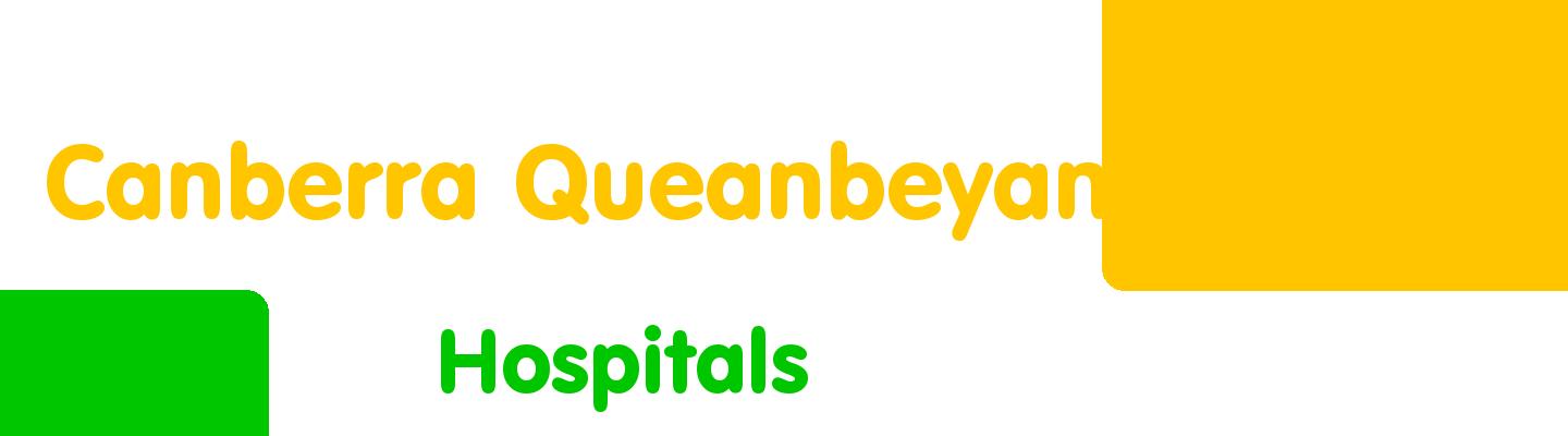 Best hospitals in Canberra Queanbeyan - Rating & Reviews